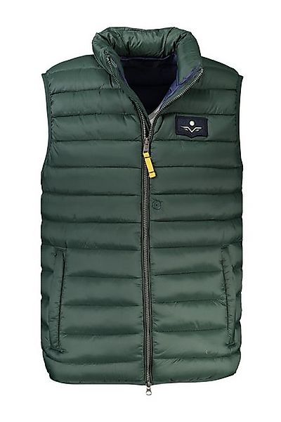 Armata di Mare Outdoorjacke Grüne ärmellose Herrenweste mit Taschen und App günstig online kaufen