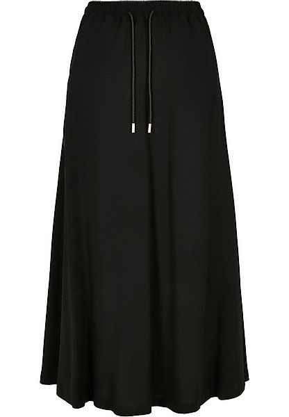 URBAN CLASSICS Jerseyrock Urban Classics Damen Ladies Viscose Midi Skirt (1 günstig online kaufen