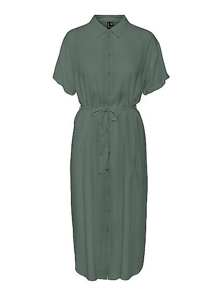 Vero Moda Curve Hemdblusenkleid VMBUMPY SS SHIRT DRESS WVN GA CUR günstig online kaufen