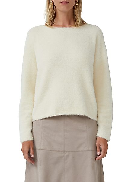 s.Oliver BLACK LABEL Strickpullover flauschig, mit günstig online kaufen