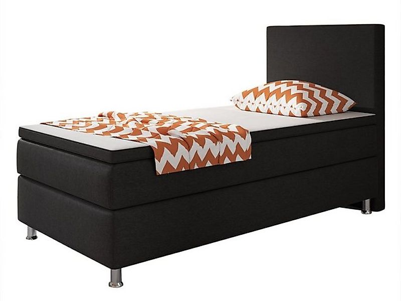 inter Boxspringbett Berlin mit 7 Zonen Taschenfederkernmatratze 90x200 cm i günstig online kaufen