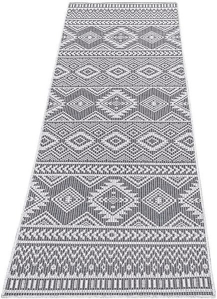 Carpet City Outdoorteppich "PALM 3522" rechteckig 5 mm Höhe Läufer, Wetterf günstig online kaufen