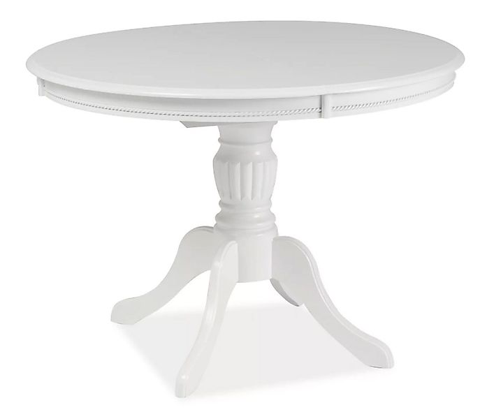 Feldmann-Wohnen Esstisch Olivia (ausziehbar, dekorative Fräsungen, 1-St., m günstig online kaufen