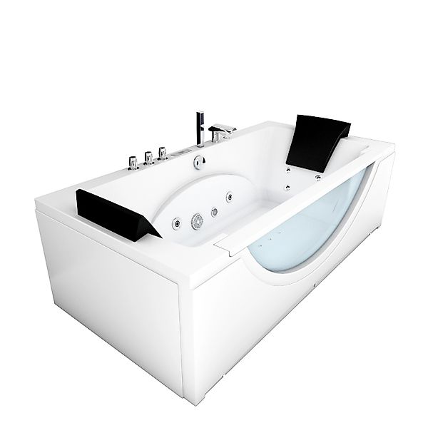 AcquaVapore Whirlpool Pool Badewanne Eckwanne Wanne W81H-TH-C 180x90 günstig online kaufen