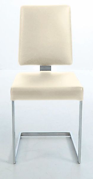 K+W Komfort & Wohnen Freischwinger, Leder Longlife BRONCO, stabiles Hochkan günstig online kaufen