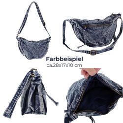 MIRROSI Umhängetasche Damen aus Jeans Schultertasche günstig online kaufen
