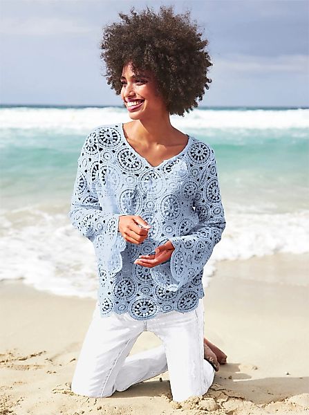 heine Spitzenshirt "Shirt" 1 Stk. tlg. günstig online kaufen