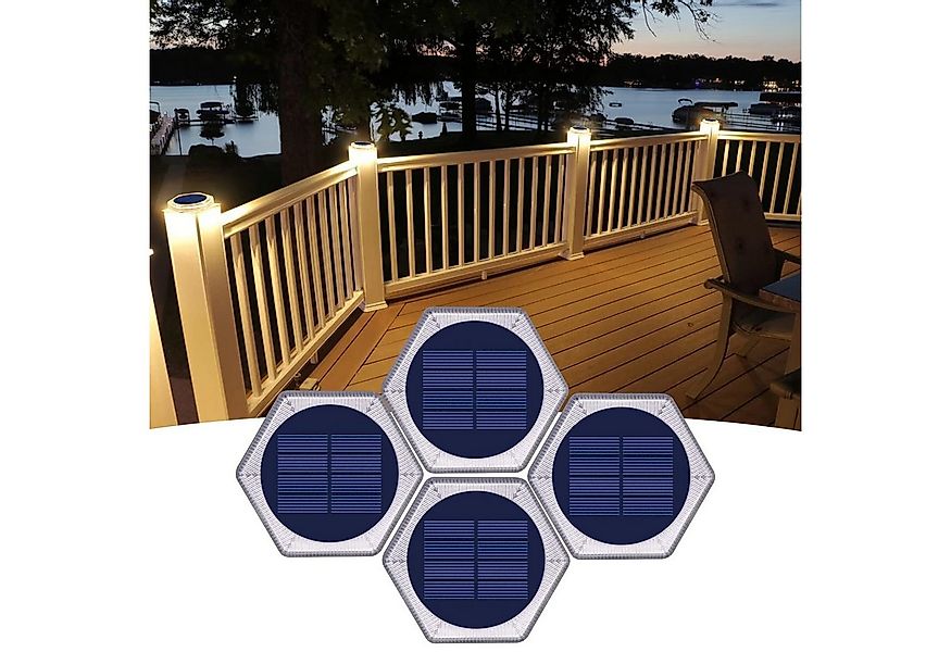 Rayofi LED Solarleuchte Solarlampen für Außen Garten, Solarleuchten Warm Wh günstig online kaufen