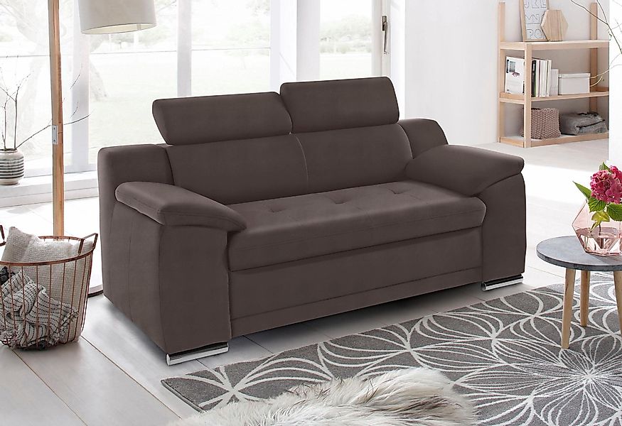 sit&more 2-Sitzer "Andiamo" inklusive Kopfteilverstellung günstig online kaufen