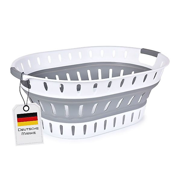 König Design Wäschekorb faltbar Wäschesammler Wäschebox günstig online kaufen