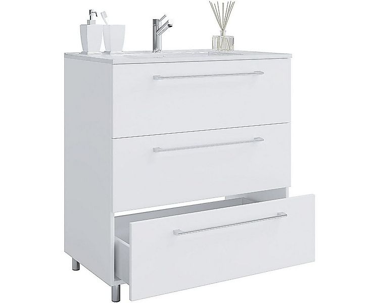 VCM - my home Badmöbel-Set Schubo, (2-St), inkl. Keramikwaschbecken und Unt günstig online kaufen