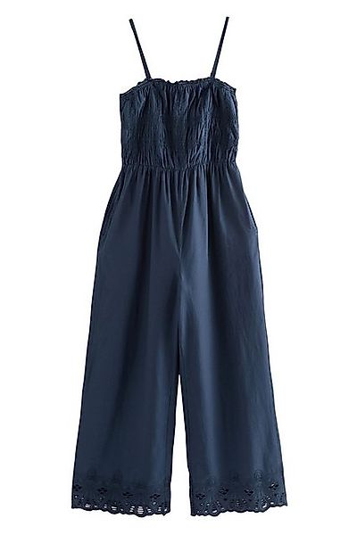Next Jumpsuit Baumwoll-Overall mit weitem Bein, Kurzgröße (1-tlg) günstig online kaufen