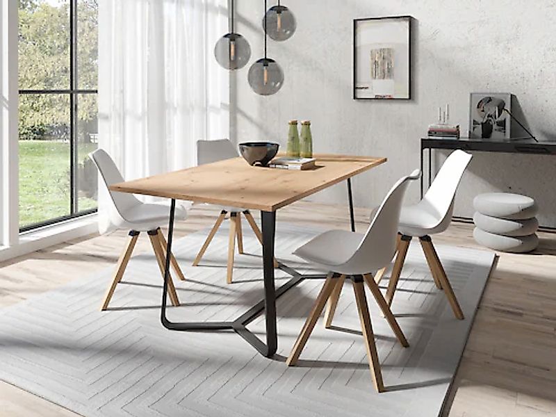 byLIVING Esstisch »Talea«, (1 St.), modernes Design, 140cm und 160cm, Artis günstig online kaufen