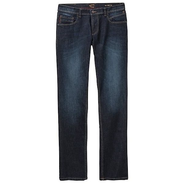 camel active Stretch-Jeans Übergrößen Stretchjeans Houston dark blue used C günstig online kaufen