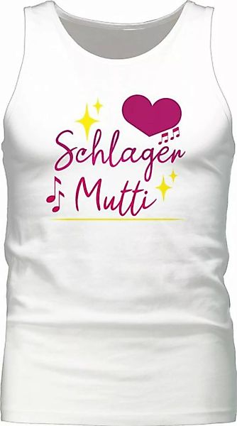 Shirtracer Tanktop Schlager Mutti Schlager Party Outfit günstig online kaufen