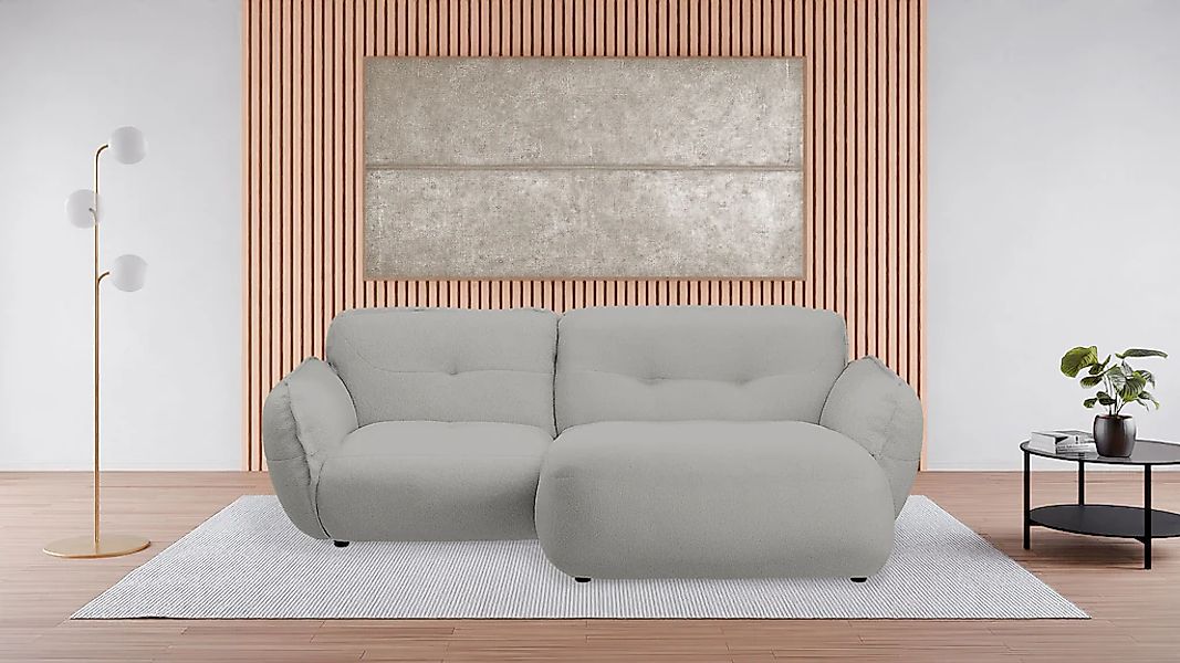 BETYPE Ecksofa "Be Fluffy", Softes Sitzgefühl, moderne Kedernaht, hochwerti günstig online kaufen