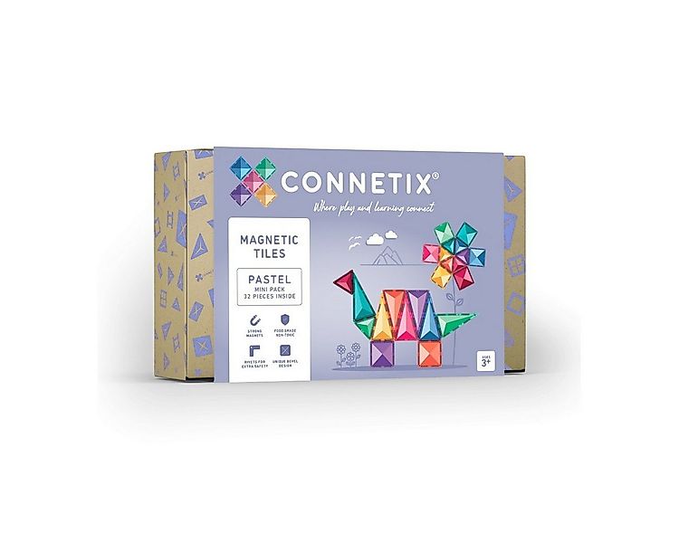 Connetix Pastel Mini Pack verstärkte Magnete pädagogisches Lernspiel Magnet günstig online kaufen