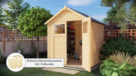 Alpholz Gerätehaus Holz Alisha, BxT: 202x191 günstig online kaufen