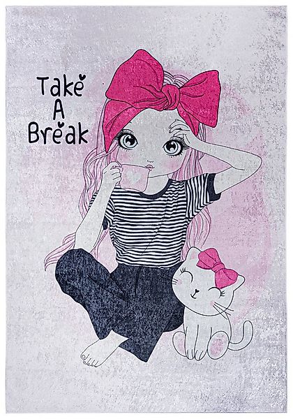 Mazovia Kinderteppich Kinderteppich Kinderzimmerteppich Mädchen, 80 x 150 c günstig online kaufen