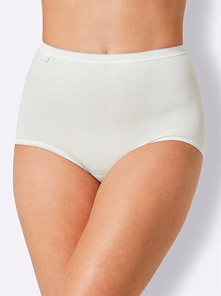 sloggi Maxislip "Basic+", (3er Pack), Baumwollmischung, weiche Nähte, Singl günstig online kaufen