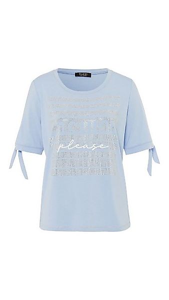 TUZZI Kurzarmshirt mit funkelndem Schriftzug günstig online kaufen