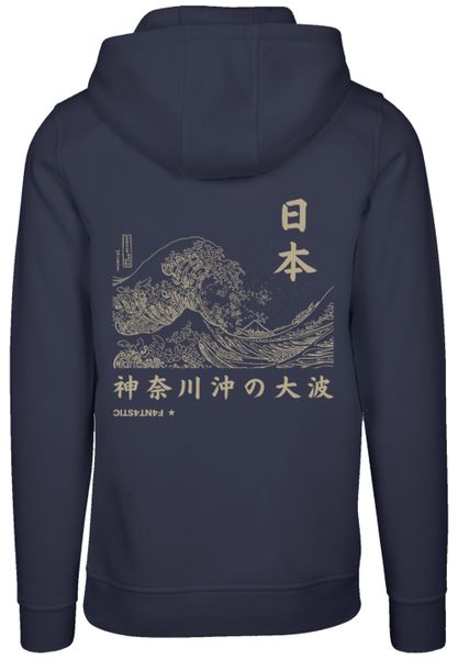F4NT4STIC Kapuzenpullover Kanagawa Welle Japan Hoodie, günstig online kaufen