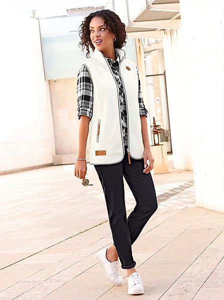 Witt Fleeceweste Fleece-Weste Länge ca. 74 cm günstig online kaufen