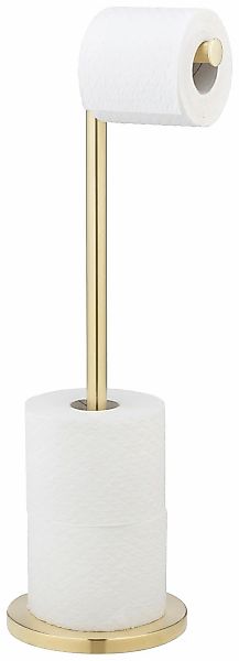 WENKO Toilettenpapierhalter "2in1" 2 in 1, mit Ersatzrollenhalter, Höhe: 55 günstig online kaufen
