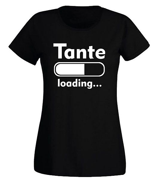 G-graphics T-Shirt Damen T-Shirt - Tante loading mit trendigem Frontprint, günstig online kaufen