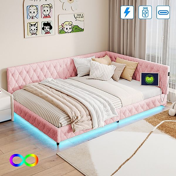 Gdood Polsterbett Doppelbett Daybett Tagesbett (1 günstig online kaufen