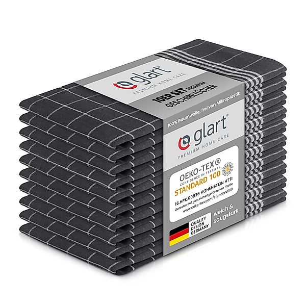 Glart Geschirrtuch 48GI2 10 St. Geschirrtücher günstig online kaufen