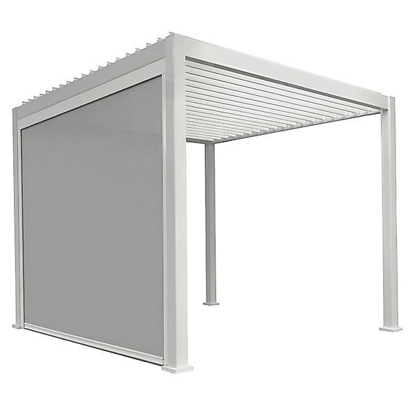 Mirador Sonnenrollo 400 cm x 235 cm Hellgrau günstig online kaufen
