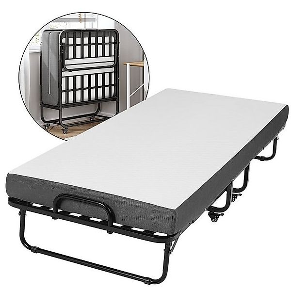 MSMASK Klappbett 90x200cm auf Rädern, mit günstig online kaufen