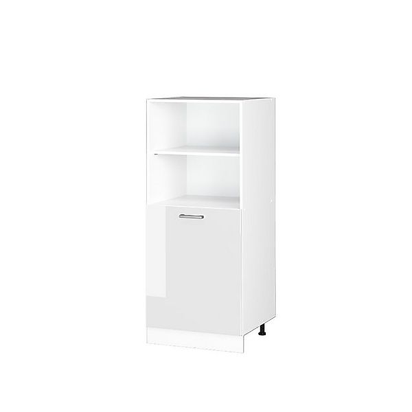 Vicco Herdumbauschrank R-Line Herdschrank Weiß Hochglanz/Weiß 60 cm günstig online kaufen