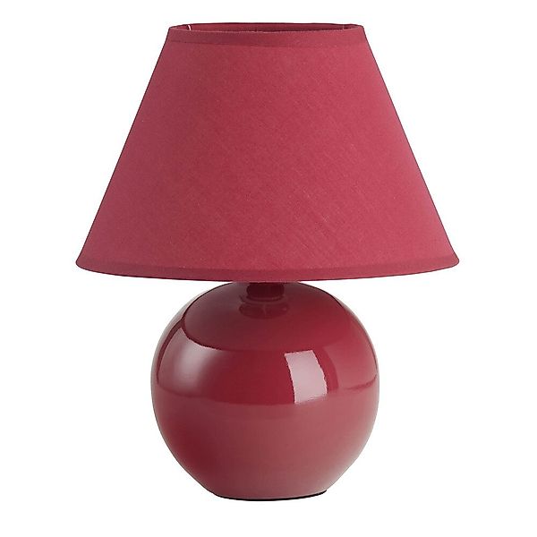 Brilliant LED Leselampe "Primo" Textil, rot, günstig online kaufen