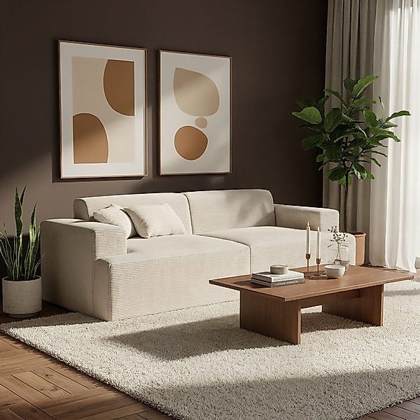 skølm Sofa Freki aus Cord, Vollschaumcouch günstig online kaufen