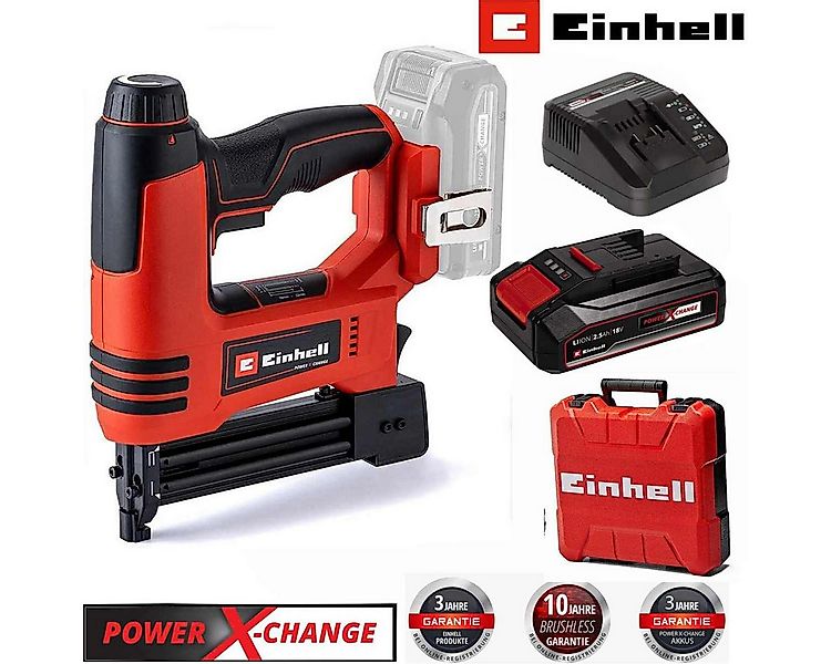 Einhell Akku-Tacker Nagler TE-CN 18 Li -18V,Tacker und Nagler mit Akku 2.5A günstig online kaufen