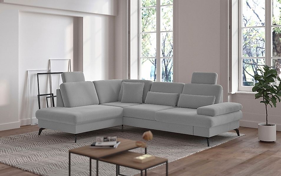 sit&more Ecksofa »Morris L-Form, inkl. Sitztiefenverstellung« wahlweise mit günstig online kaufen