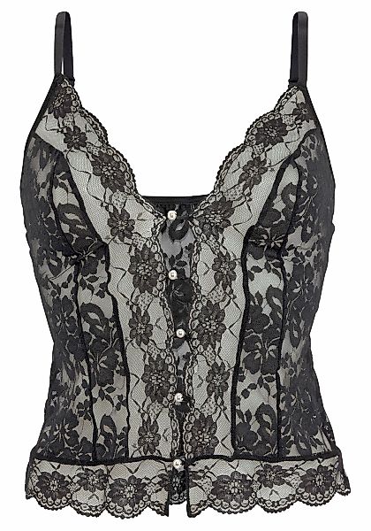 petite fleur gold Spitzentop aus Spitze, sexy Dessous, Reizwäsche günstig online kaufen