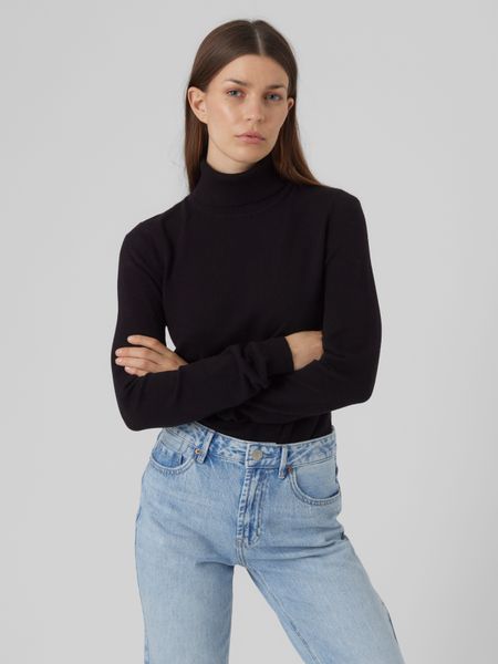 Vero Moda Rollkragenpullover VMHAPPINESS LS ROLLNK günstig online kaufen
