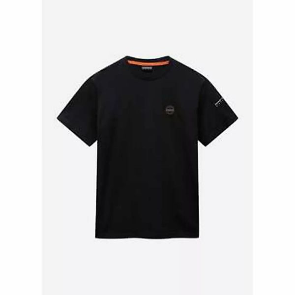 Napapijri  T-Shirts & Poloshirts Badge t-shirt - black günstig online kaufen