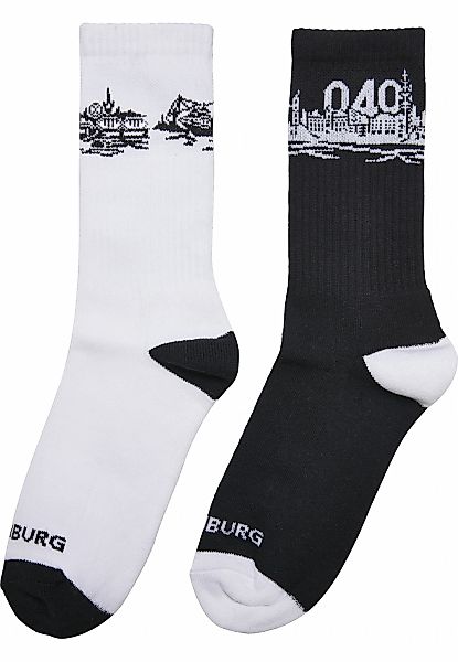 MisterTee Basicsocken "MisterTee Unisex Major City 040 Socks 2-Pack" 1 Paar günstig online kaufen