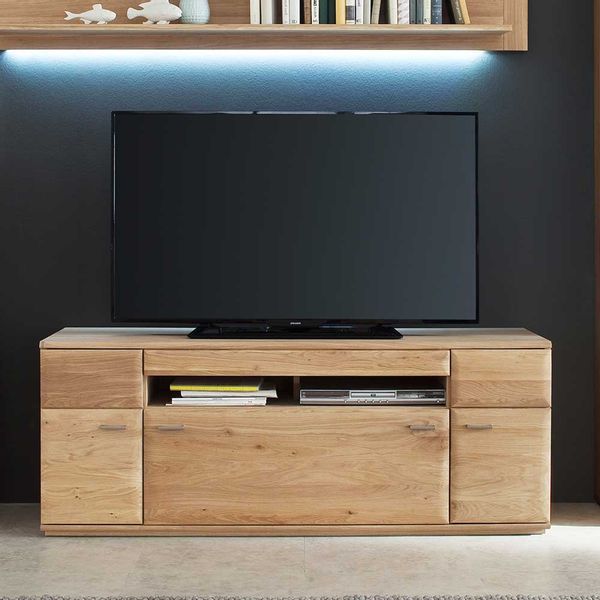 TV Board aus Eiche hell 50 cm tief günstig online kaufen
