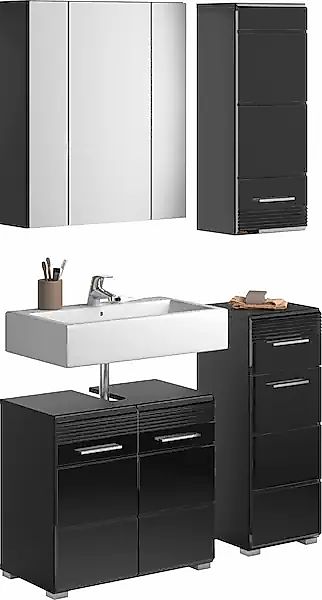 INOSIGN Badmöbel-Set »Malmö, 4 teilig, bestehend aus:« Set, 4 Stk. tlg. günstig online kaufen