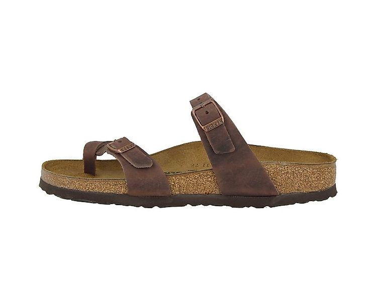 Birkenstock Mayari geöltes Nubukleder normal Damen Pantolette Hausschuhe, S günstig online kaufen