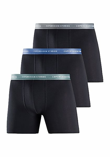 Copenhagen Studios Langer Boxer "Boxershorts für Herren", (3 St.), mit läng günstig online kaufen