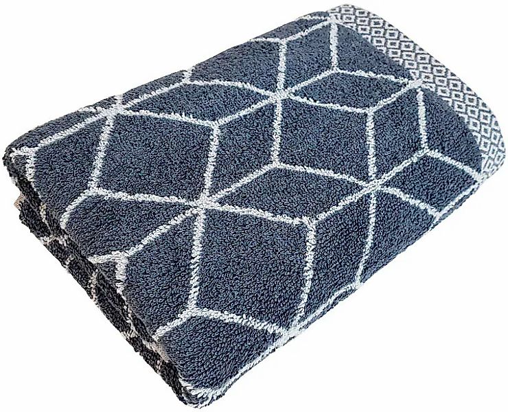 framsohn frottier Duschtuch "Design Jacquard Prisma Badetuch" mehrfarbig ge günstig online kaufen
