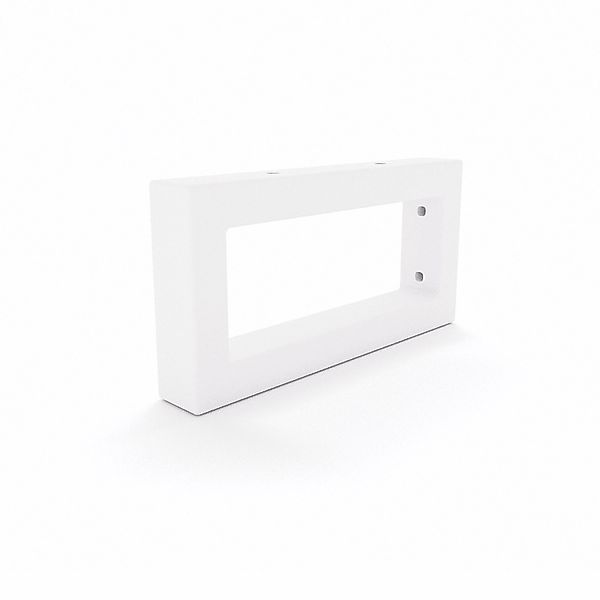 HEVVA Waschtischhalterung RHEIN 10 cm Hoch 20 cm Tief 1 Halter Weiß günstig online kaufen