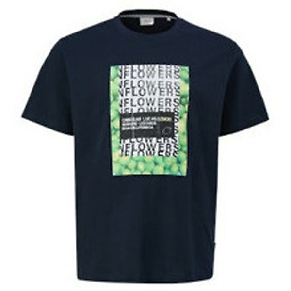 S.Oliver  T-Shirt Print T-Shirt für Herren in unifarben günstig online kaufen