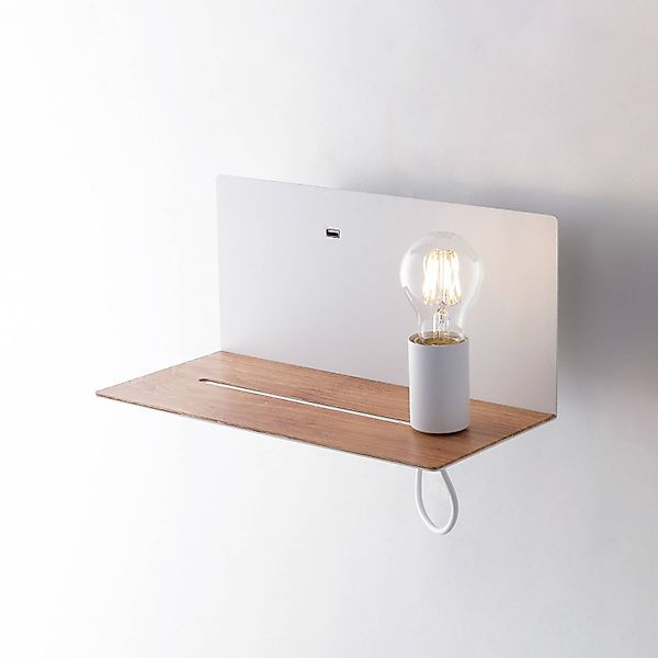 Wandleuchte Flash, weiß, Breite 33 cm, Aluminium günstig online kaufen